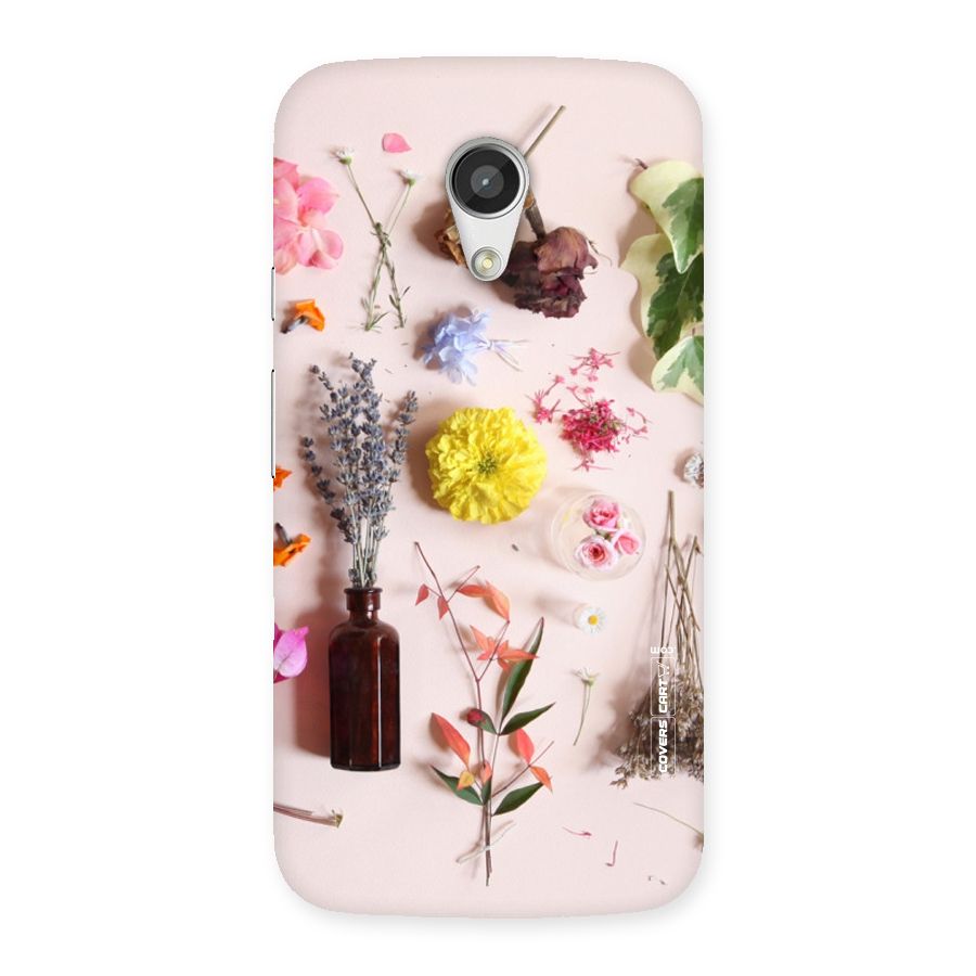 Old Petals Back Case for Moto G 2nd Gen