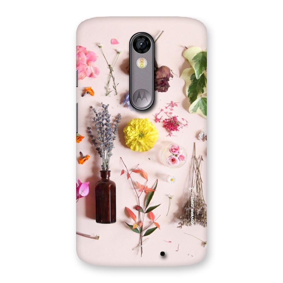 Old Petals Back Case for Moto X Force
