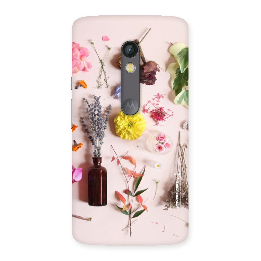 Old Petals Back Case for Moto X Play
