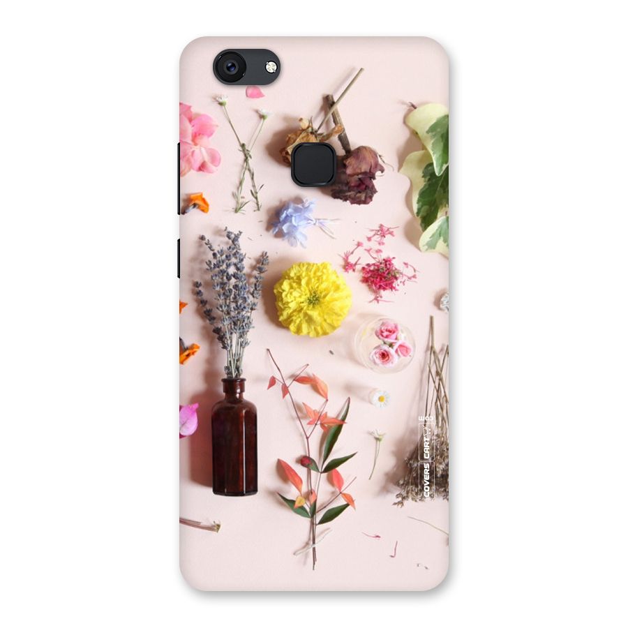 Old Petals Back Case for Vivo V7 Plus