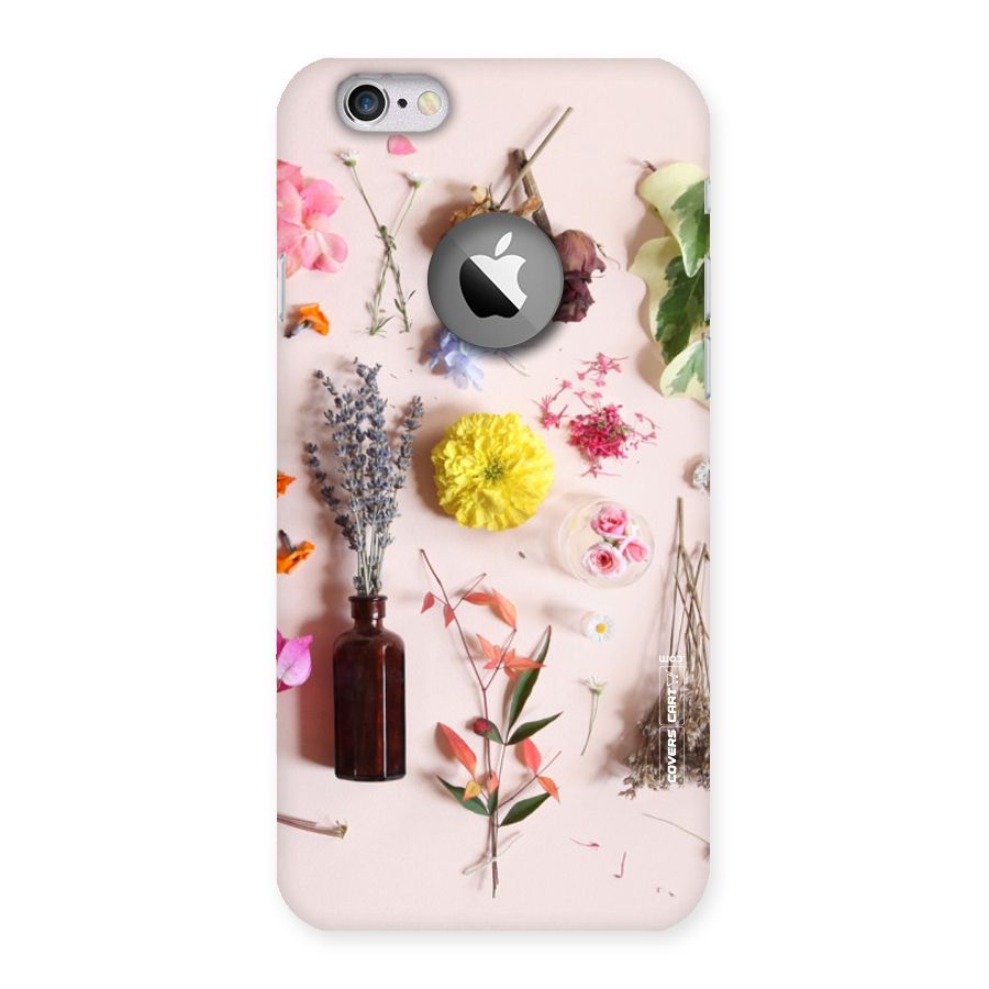 Old Petals Back Case for iPhone 6 Logo Cut
