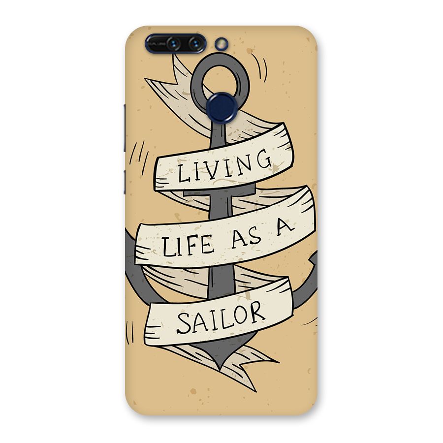 Old School Anchor Back Case for Honor 8 Pro