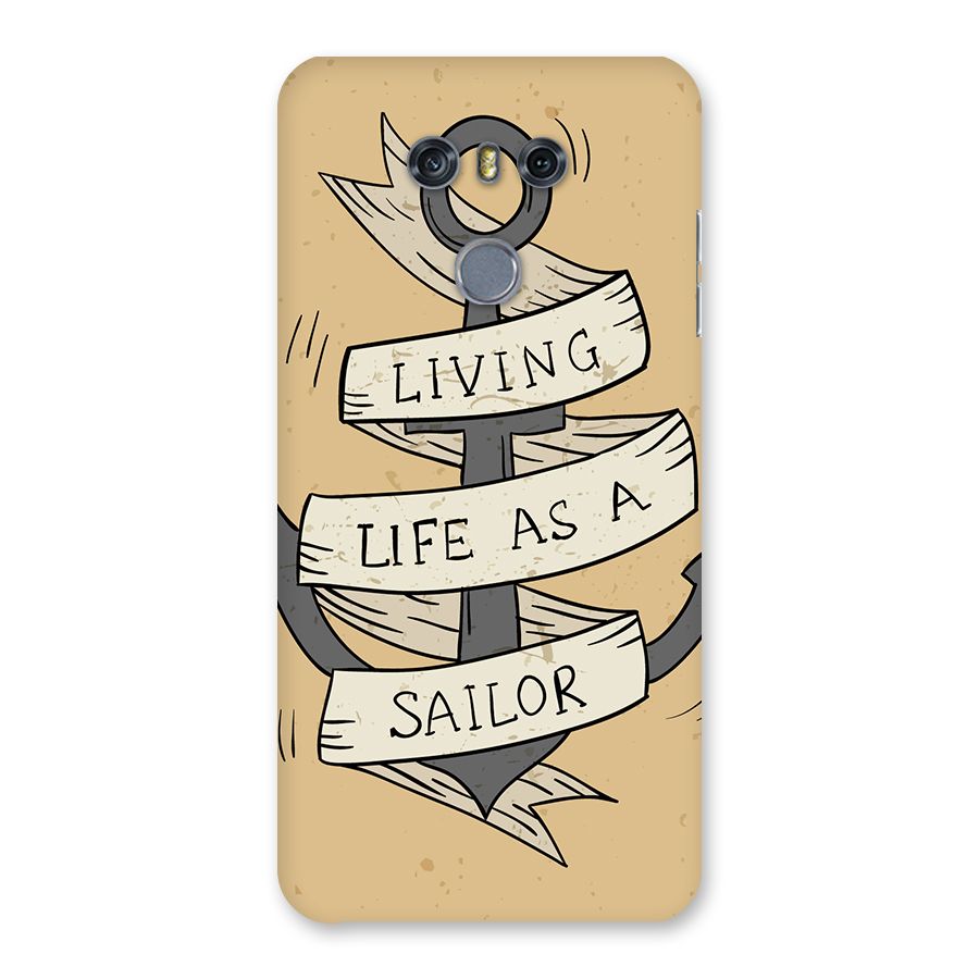 Old School Anchor Back Case for LG G6