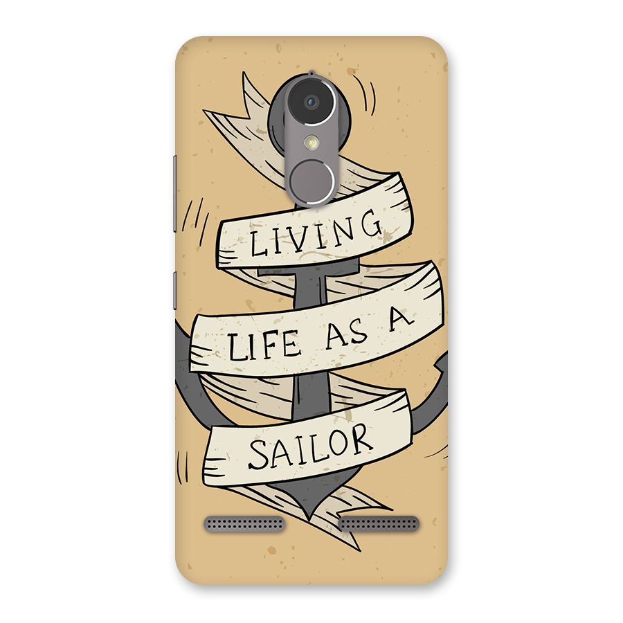 Old School Anchor Back Case for Lenovo K6