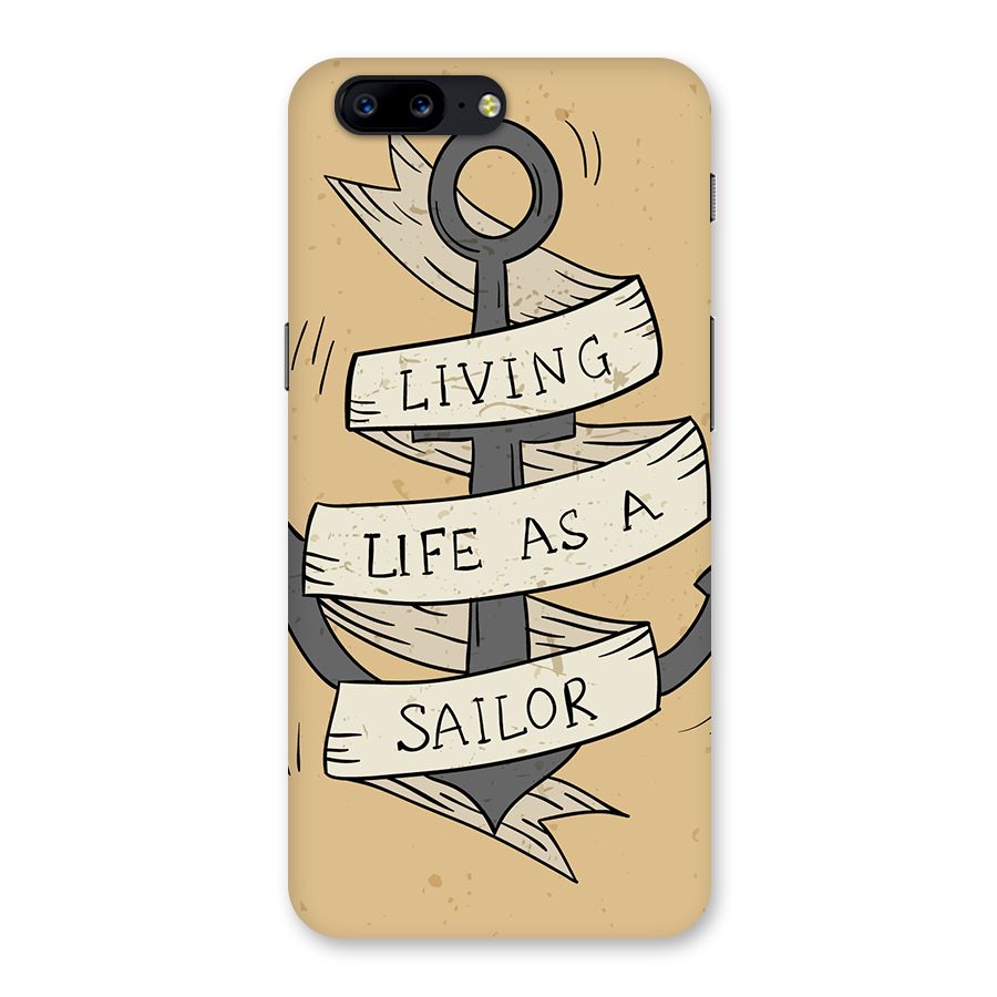 Old School Anchor Back Case for OnePlus 5