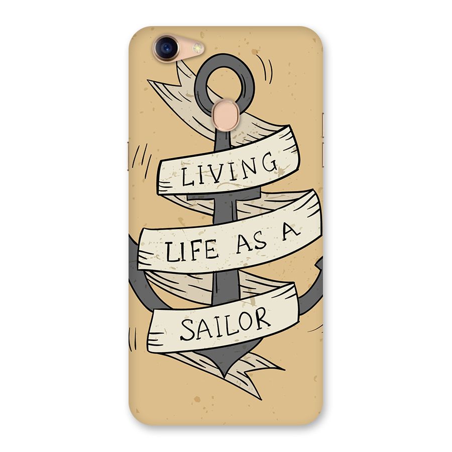Old School Anchor Back Case for Oppo F5