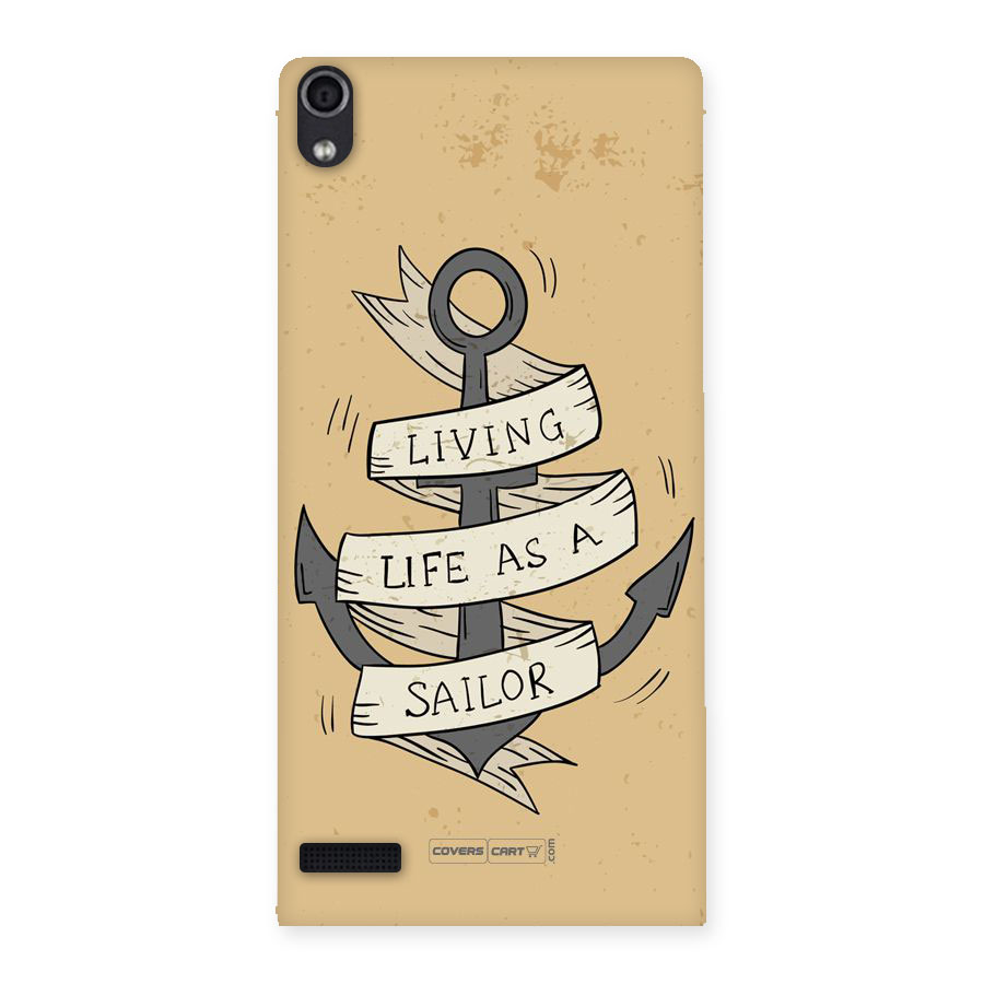 Old School Anchor Back Case for Ascend P6