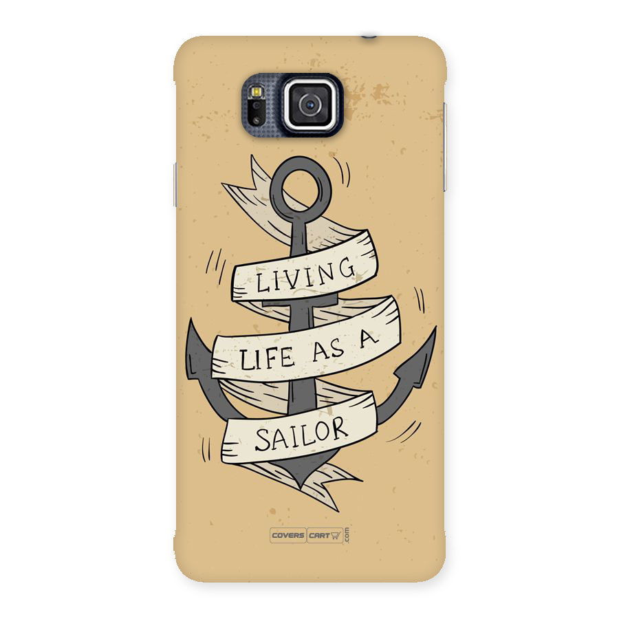 Old School Anchor Back Case for Galaxy Alpha