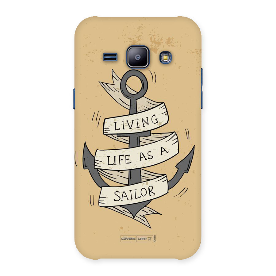 Old School Anchor Back Case for Galaxy J1