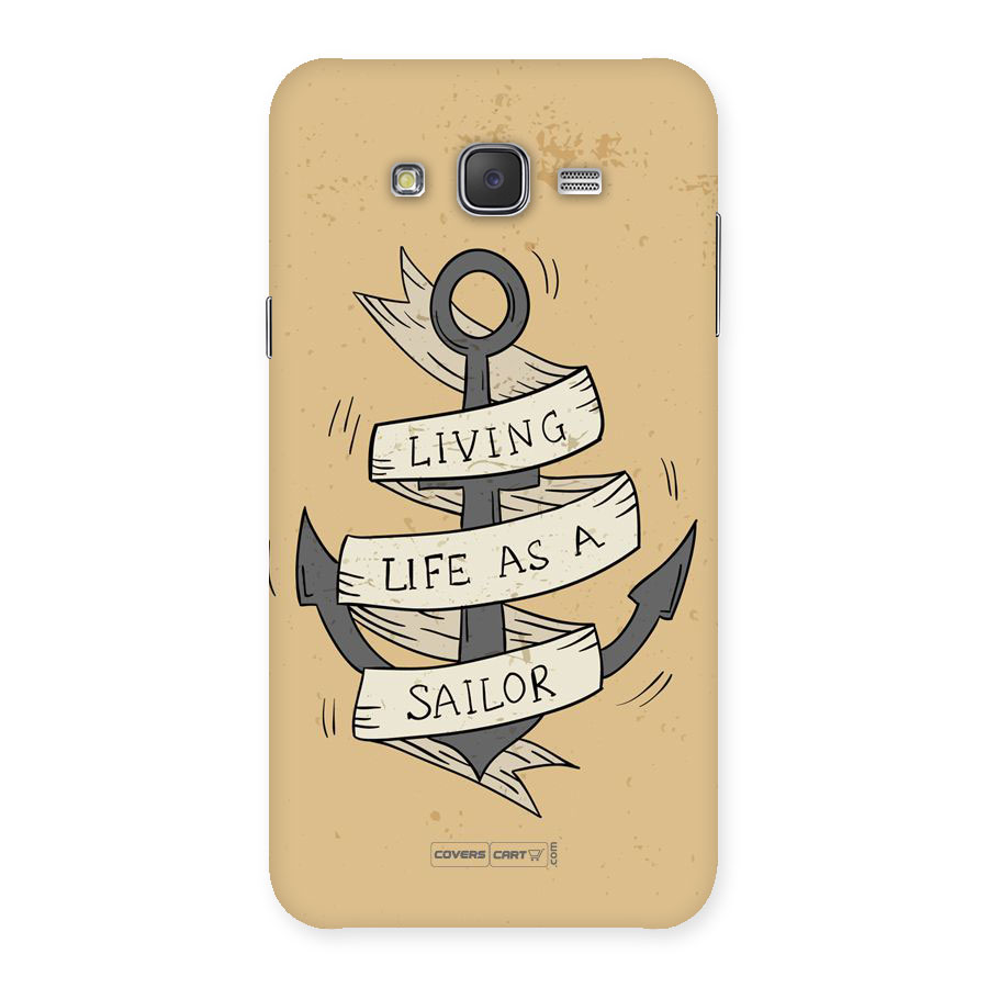 Old School Anchor Back Case for Galaxy J7