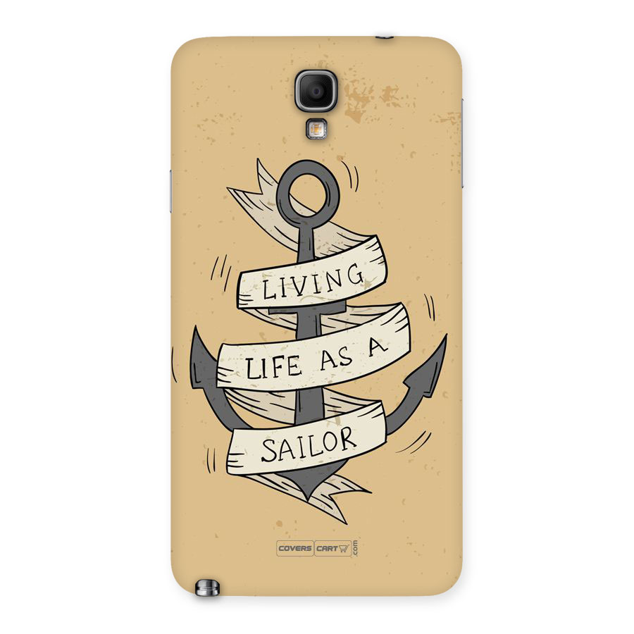 Old School Anchor Back Case for Galaxy Note 3 Neo