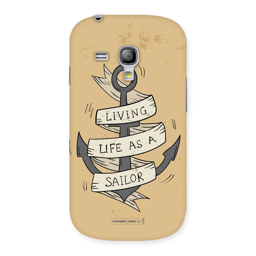 Old School Anchor Back Case for Galaxy S3 Mini