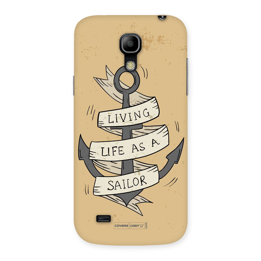 Old School Anchor Back Case for Galaxy S4 Mini