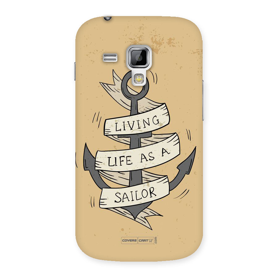 Old School Anchor Back Case for Galaxy S Duos