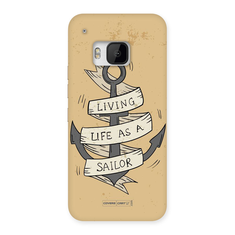 Old School Anchor Back Case for HTC One M9