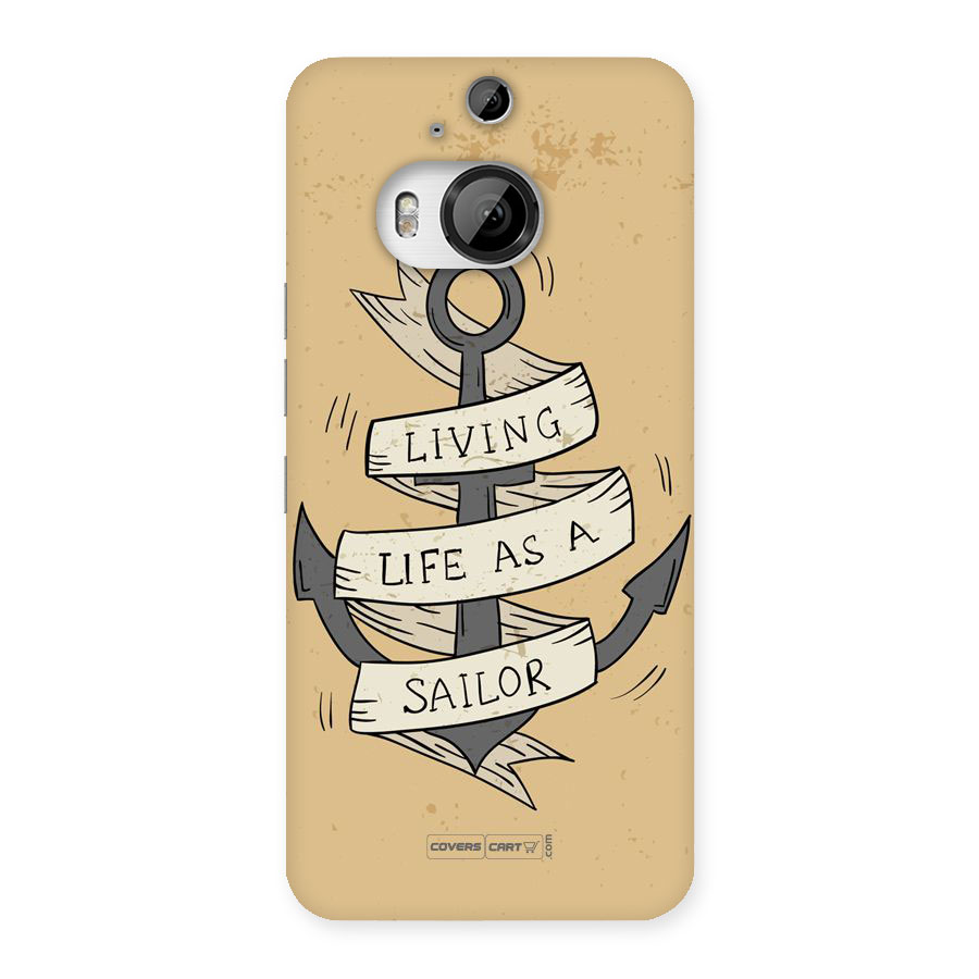 Old School Anchor Back Case for HTC One M9 Plus