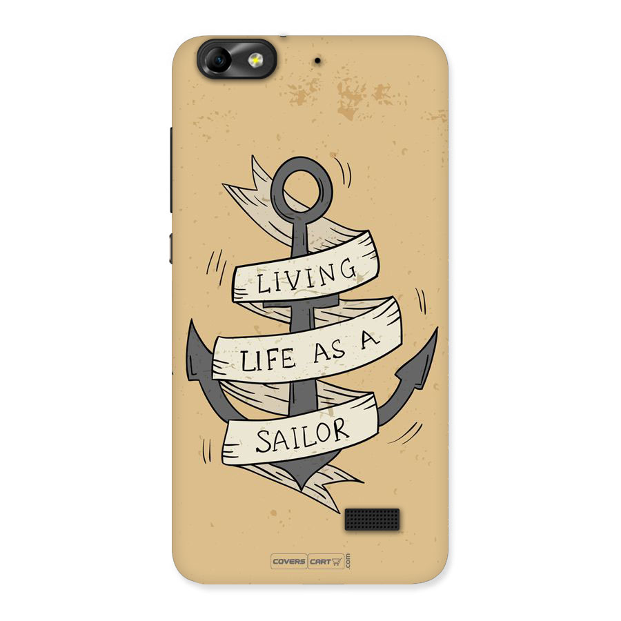 Old School Anchor Back Case for Honor 4C