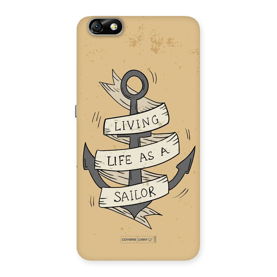 Old School Anchor Back Case for Honor 4X