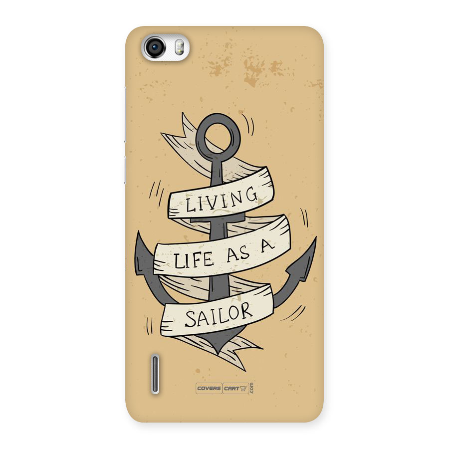 Old School Anchor Back Case for Honor 6