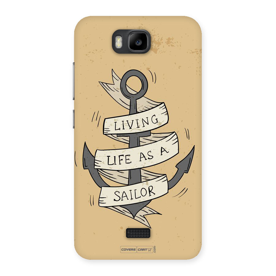 Old School Anchor Back Case for Honor Bee