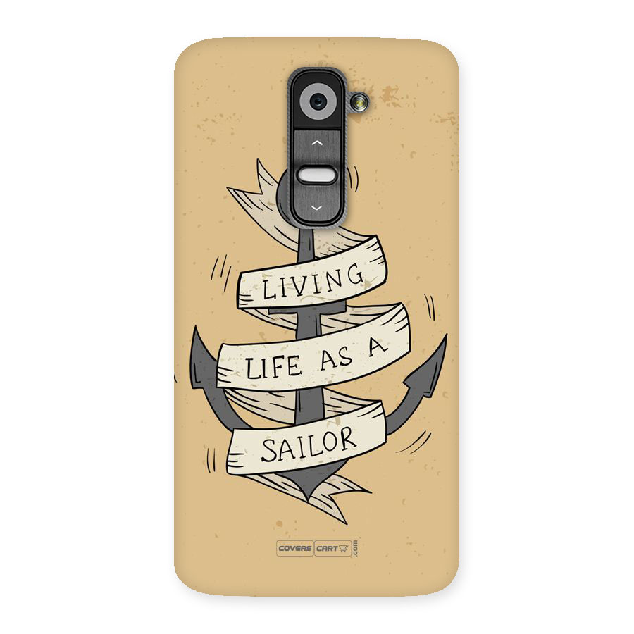 Old School Anchor Back Case for LG G2
