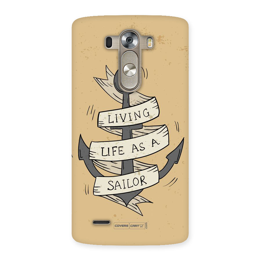 Old School Anchor Back Case for LG G3