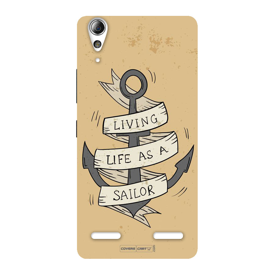 Old School Anchor Back Case for Lenovo A6000 Plus
