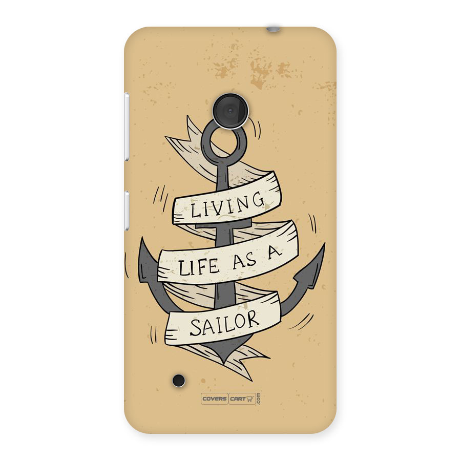 Old School Anchor Back Case for Lumia 530
