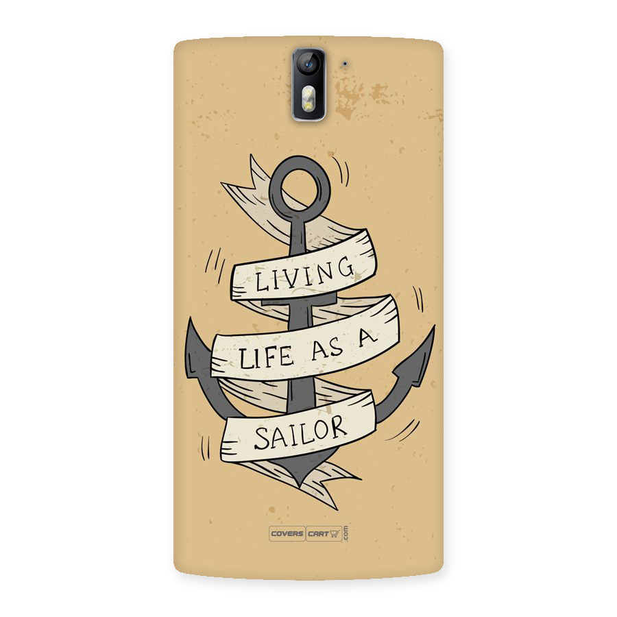Old School Anchor Back Case for One Plus One