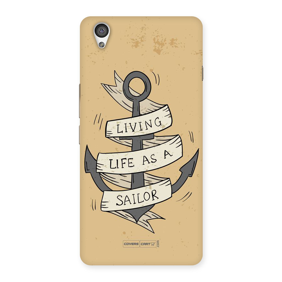 Old School Anchor Back Case for Oneplus X