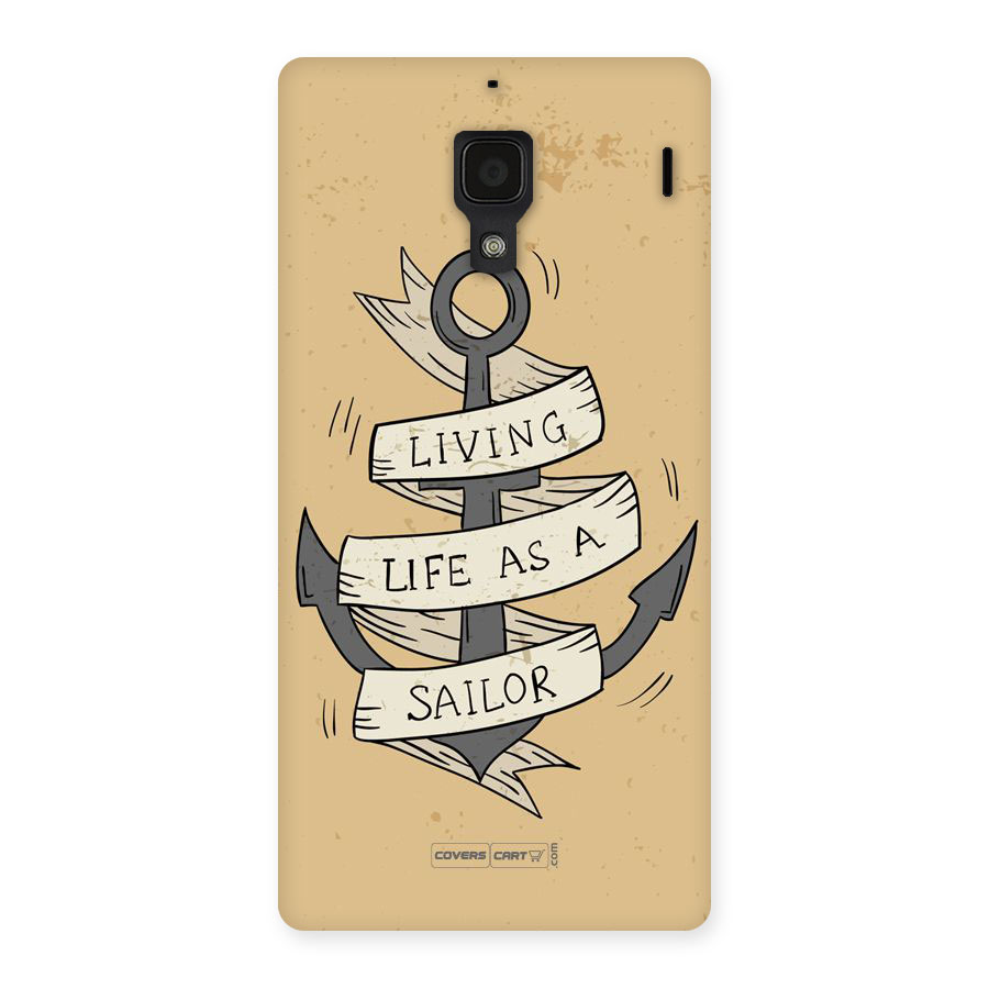 Old School Anchor Back Case for Redmi 1S
