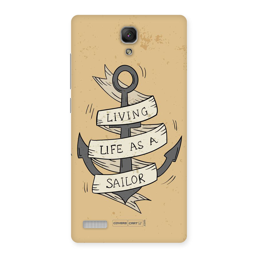 Old School Anchor Back Case for Redmi Note