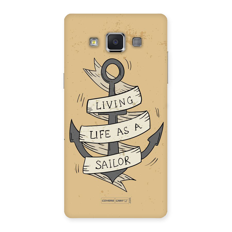 Old School Anchor Back Case for Samsung Galaxy A5