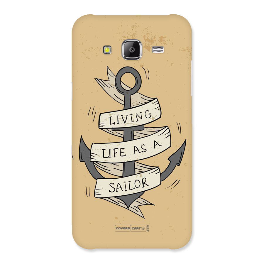 Old School Anchor Back Case for Samsung Galaxy J5