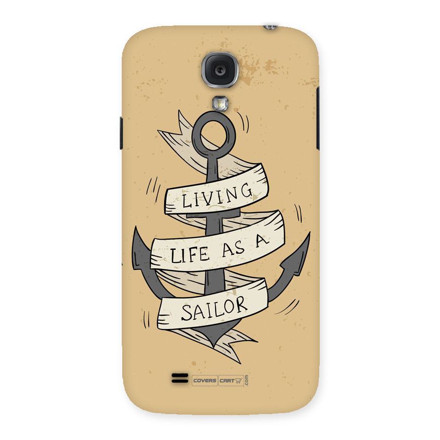 Old School Anchor Back Case for Samsung Galaxy S4
