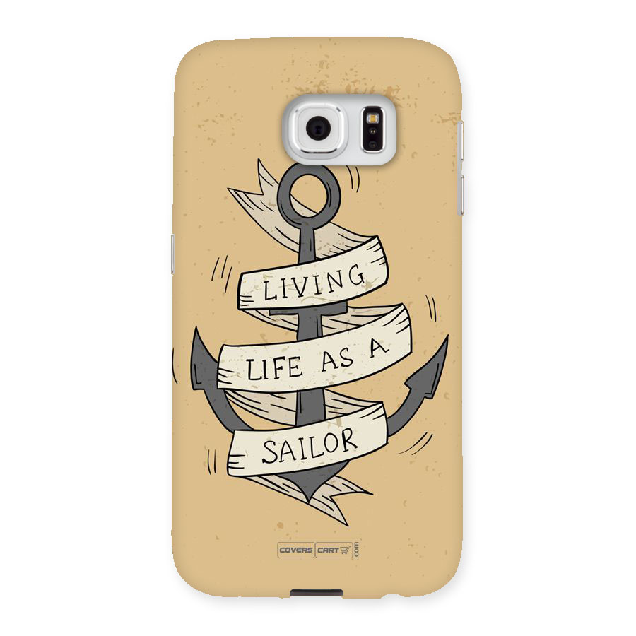 Old School Anchor Back Case for Samsung Galaxy S6