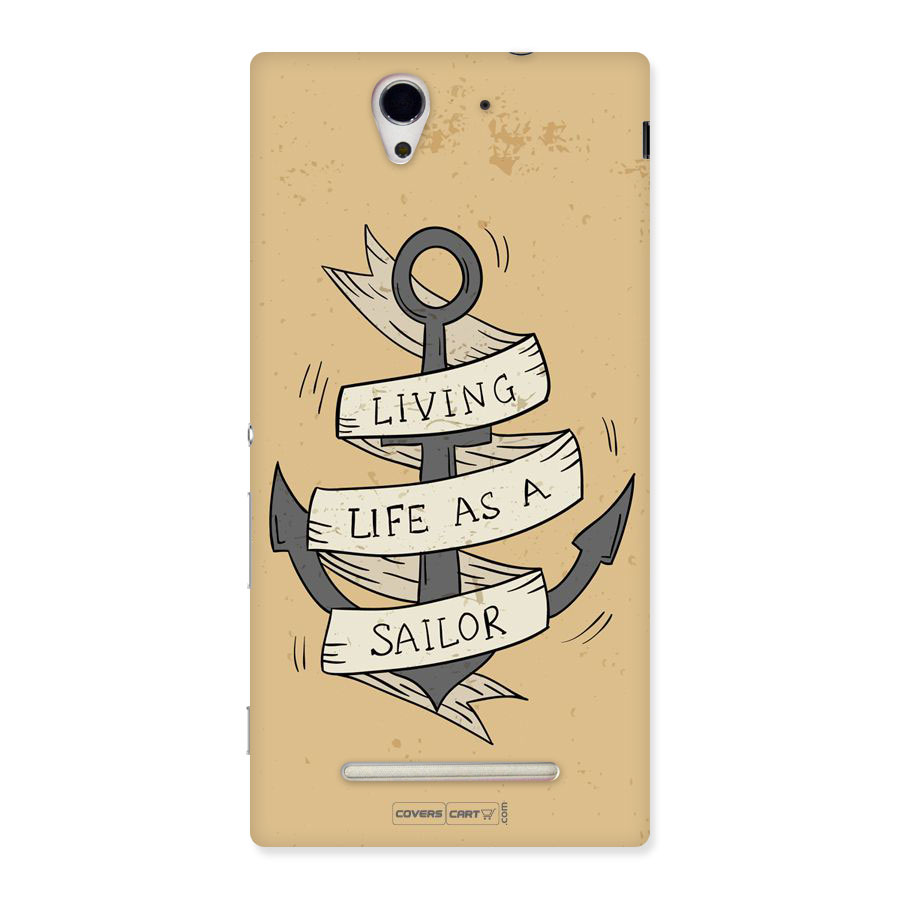 Old School Anchor Back Case for Sony Xperia C3