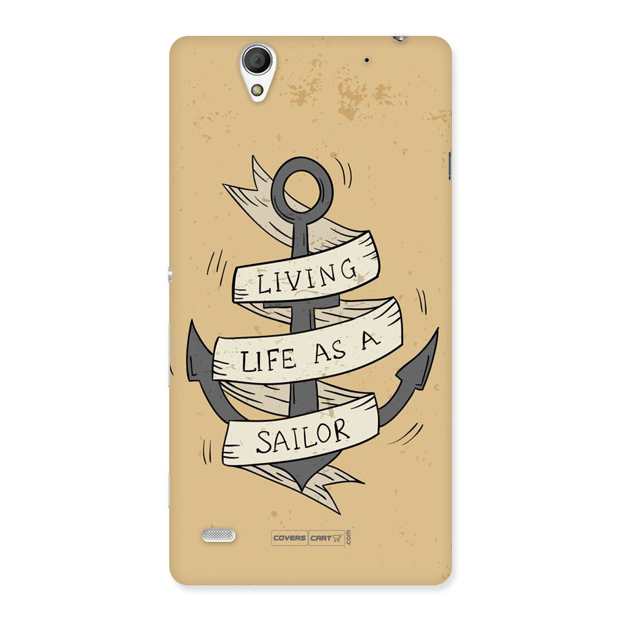 Old School Anchor Back Case for Sony Xperia C4