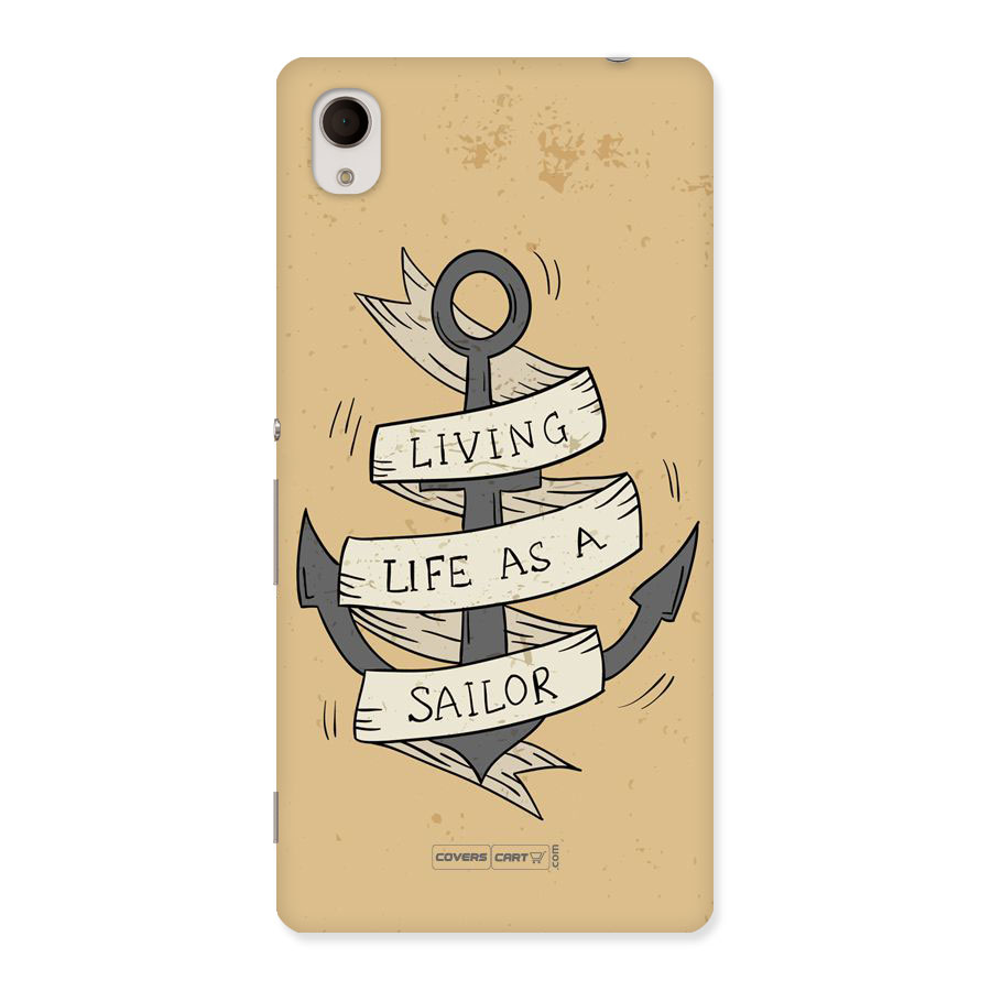 Old School Anchor Back Case for Sony Xperia M4