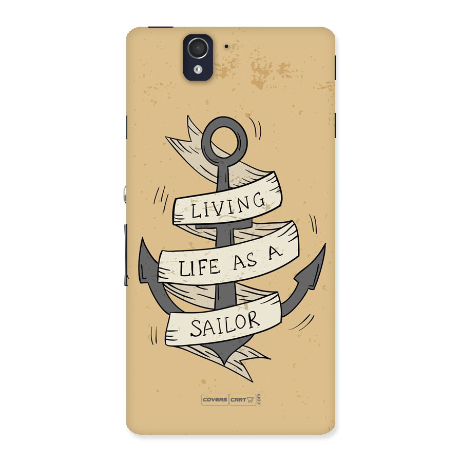 Old School Anchor Back Case for Sony Xperia Z