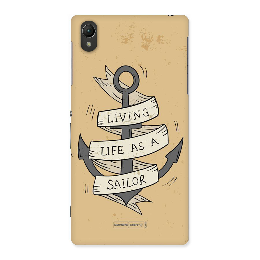 Old School Anchor Back Case for Sony Xperia Z1