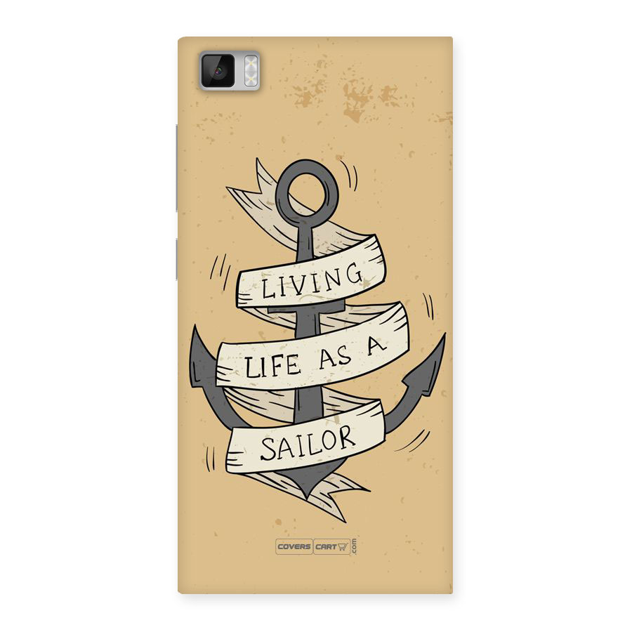 Old School Anchor Back Case for Xiaomi Mi3