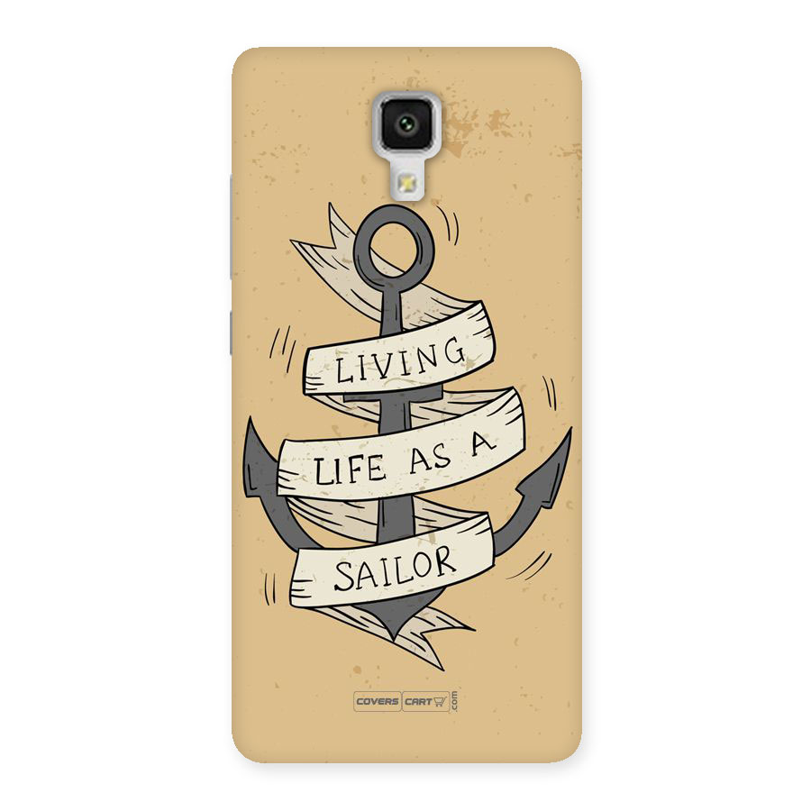 Old School Anchor Back Case for Xiaomi Mi 4