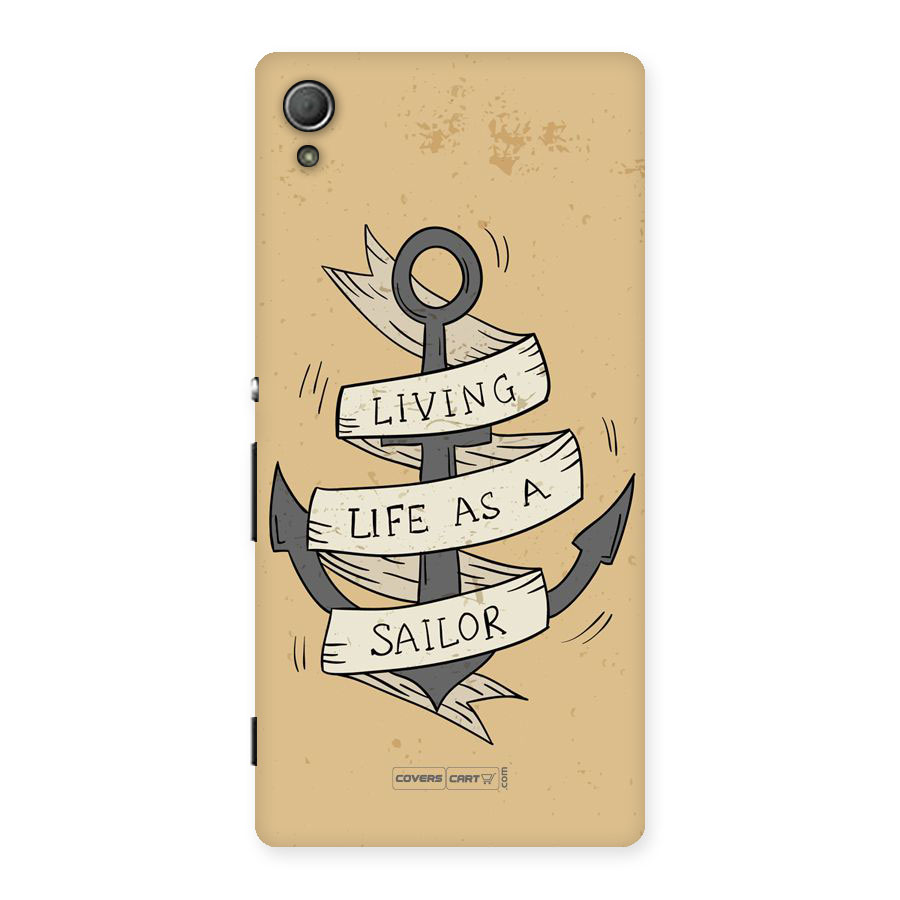 Old School Anchor Back Case for Xperia Z4