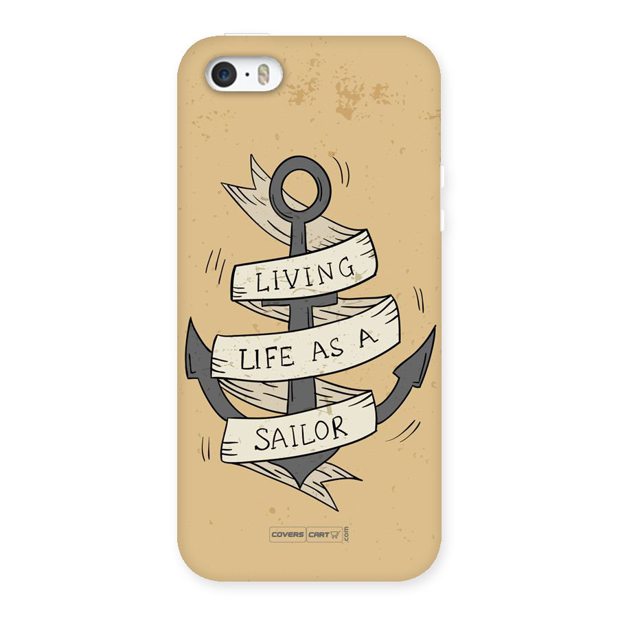 Old School Anchor Back Case for iPhone 5 5S
