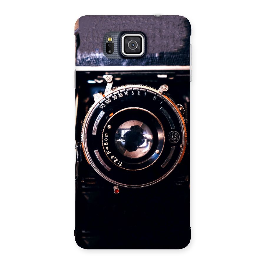 Old School Camera Back Case for Galaxy Alpha