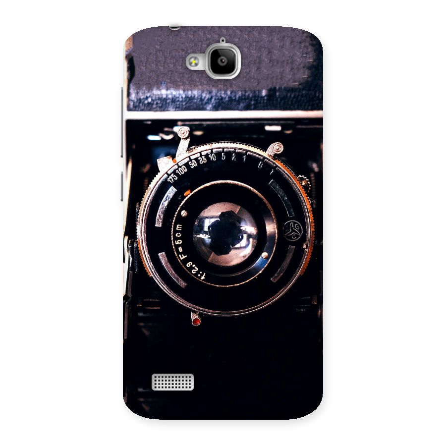 Old School Camera Back Case for Honor Holly