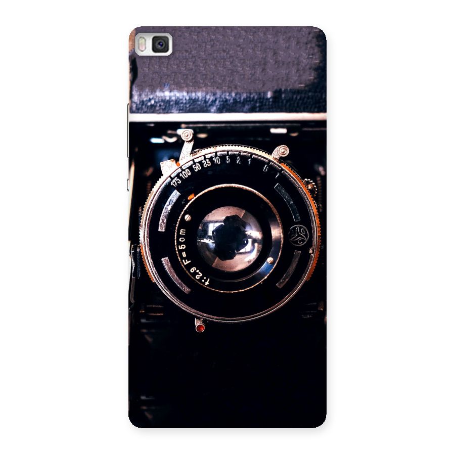 Old School Camera Back Case for Huawei P8