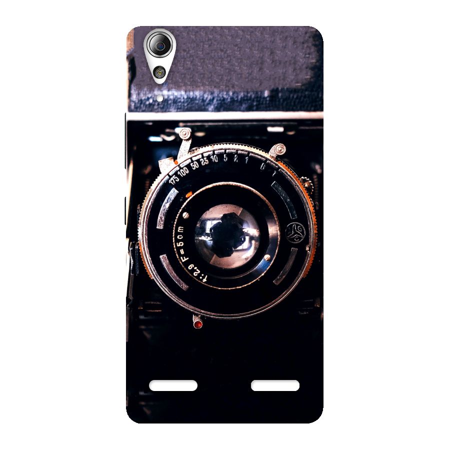 Old School Camera Back Case for Lenovo A6000 Plus