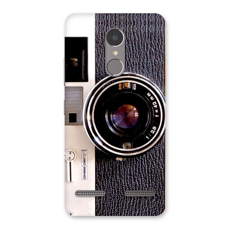 Old School Camera Back Case for Lenovo K6